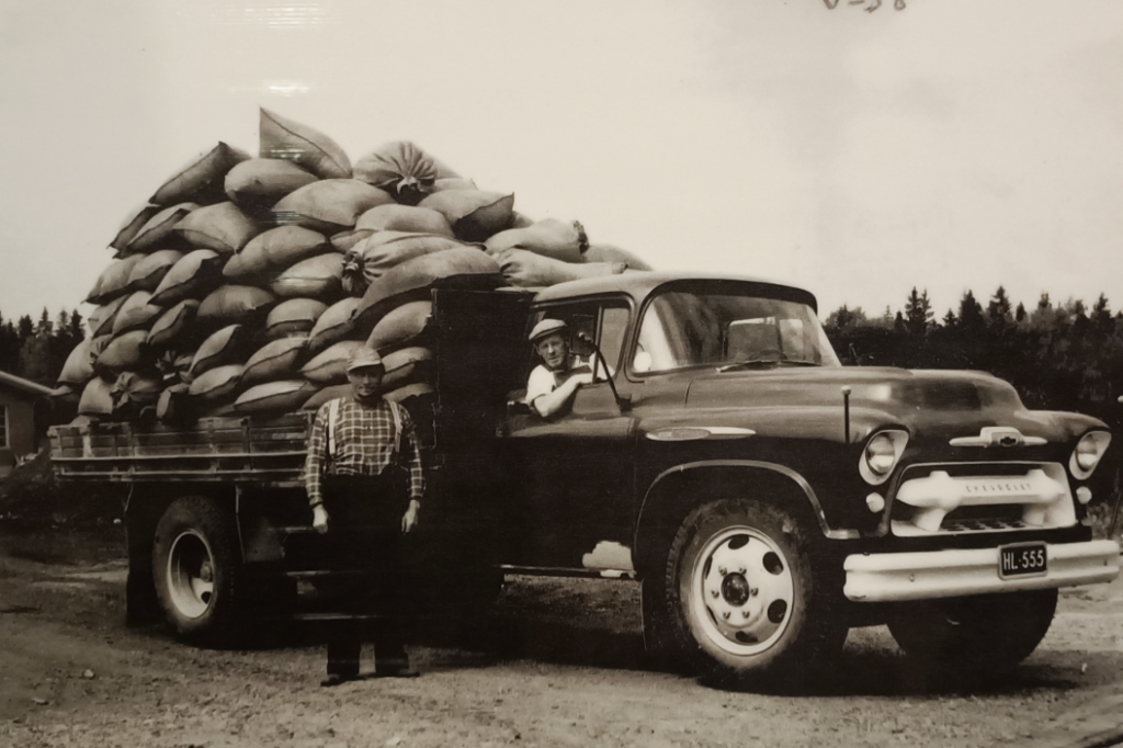 Kuvassa on Kuorma-auto Chevrolet 1958